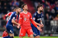 Fussball 1. Bundesliga 22/23: FC Bayern Muenchen - 1. FC Koeln,