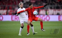 Fussball  DFB Pokal Achtelfinale  24/25: FC Bayern Muenchen - Bayer 04 Leverkusen