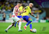 FUSSBALL WM 2022 Viertelfinale Kroatien - Brasilien: