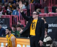 Basketball 1. Bundesliga 23/24: Tigers Tuebingen - FC Bayern Muenchen Basketball