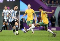 FUSSBALL WM 2022 Achtelfinale: Argentinien - Australien