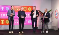 Fussball 1. Bundesliga 22/23: Pressekonferenz Sponsoring FC Bayern und Telekom