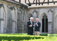 Auswaertige Kabinettssitzung im Kloster Bebenhausen (Sommerrefektorium)