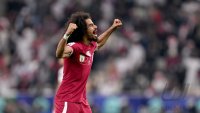 FUSSBALL AFC Asian Cup Finale: Jordanien - Katar