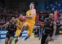 Basketball 1. Bundesliga 23/24: Tigers Tuebingen - NINERS Chemnitz