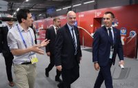 Fussball FIFA Confed Cup 2017: FIFA Praesident Gianni Infantino (Schweiz)