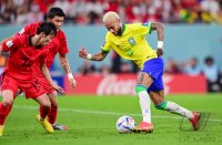 FUSSBALL WM 2022 Achtelfinale: Brasilien - Suedkorea