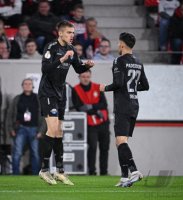 Fussball DFB Pokal 2. Runde 23/24: SC Freiburg -  SC Paderborn 07