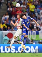 FUSSBALL WM 2022 Achtelfinale: Japan - Kroatien