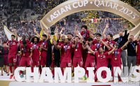 FUSSBALL AFC Asian Cup Finale: Jordanien - Katar