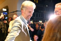 Tuebinger OB Wahl 2022: Sieger Amtsinhaber Oberbuergermeister Boris Palmer