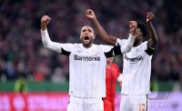 Fussball  DFB Pokal Achtelfinale  24/25: FC Bayern Muenchen - Bayer 04 Leverkusen