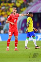 FUSSBALL WM 2022 Vorrunde: Brasilien - Schweiz