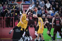 Basketball 1. Bundesliga 23/24: Tigers Tuebingen - EWE Baskets Oldenburg