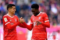 Fussball 1. Bundesliga 22/23: FC Bayern Muenchen - FC Augsburg