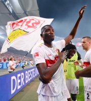 Fussball 1. Bundesliga Saison 22/23 Relegation: VfB Stuttgart - Hamburger SV