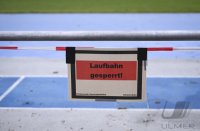 Schmuckbild, Laufban im  SV 03 Stadion