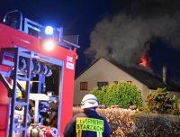 Wohnhausbrand Ortsmitte Starzach - Wachendorf