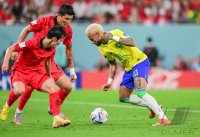 FUSSBALL WM 2022 Achtelfinale: Brasilien - Suedkorea