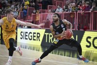 Basketball 1. Bundesliga 23/24: Tigers Tuebingen - HAKRO Merlins Crailsheim