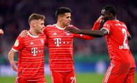 Fussball DFB Pokal Viertelfinale 22/23: FC Bayern Muenchen - SC Freiburg