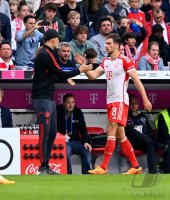 Fussball 1. Bundesliga 22/23: FC Bayern Muenchen - RB Leipzig