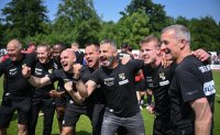 Fussball Relegation zur Regionalliga Sued 2024/2025
TSG Balingen - Tuerk Guecue Friedberg