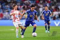 FUSSBALL WM 2022 Achtelfinale: Japan - Kroatien