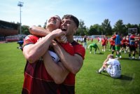 Fussball Relegation zur Regionalliga Sued 2024/2025
TSG Balingen - Tuerk Guecue Friedberg