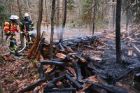 Erneuter Holzstapel-Brand in Rottenburg - Oberndorf