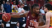 Basketball 1. Bundesliga 23/24: Tigers Tuebingen - FC Bayern Muenchen Basketball