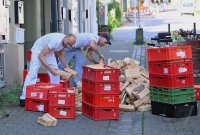 Schmuckbild, Wetterbild, Holzlieferung fuer die Pizzabaecker