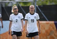 Fussball International Euro 2025,
Mannschaftsfoto Deutsche Frauen Nationalmannschaft