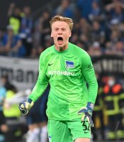 Fussball, 1. Bundesliga  Saison 21/2022 Relegation: Hamburger SV - Hertha BSC Berlin