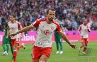 Fussball 1. Bundesliga 23/24: FC Bayern Muenchen - FC Augsburg