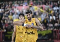 Basketball 1. Bundesliga 23/24: Tigers Tuebingen - HAKRO Merlins Crailsheim