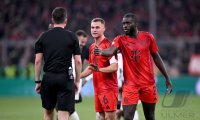 Fussball  DFB Pokal Achtelfinale  24/25: FC Bayern Muenchen - Bayer 04 Leverkusen