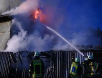 Wohnhausbrand Ortsmitte Starzach - Wachendorf