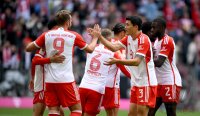 Fussball 1. Bundesliga 23/24: FC Bayern Muenchen - VfL Bochum)