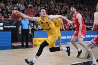 Basketball 1. Bundesliga 23/24: Tigers Tuebingen - Wuerzburg Baskets