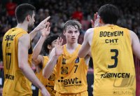 Basketball 1. Bundesliga 23/24: Tigers Tuebingen - EWE Baskets Oldenburg