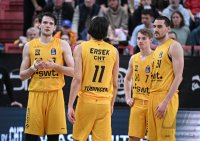 Basketball 1. Bundesliga 23/24: Tigers Tuebingen - FC Bayern Muenchen Basketball