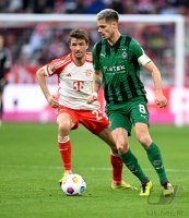 Fussball 1. Bundesliga 23/24: FC Bayern Muenchen - Borussia Moenchengladbach