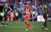 Fussball 1. Bundesliga 23/24: FC Bayern Muenchen - VfL Wolfsburg