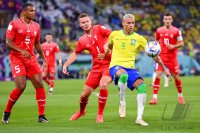 FUSSBALL WM 2022 Vorrunde: Brasilien - Schweiz