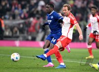 Fussball 1. Bundesliga 23/24: FC Bayern Muenchen - TSG 1899 Hoffenheim