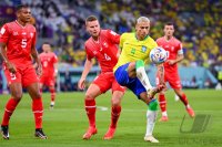 FUSSBALL WM 2022 Vorrunde: Brasilien - Schweiz