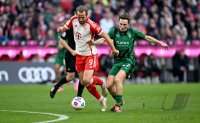 Fussball 1. Bundesliga 23/24: FC Bayern Muenchen - Borussia Moenchengladbach