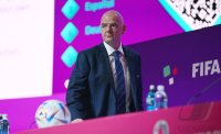 FUSSBALL WM 2022 Eroeffnung Pressekonferenz: FIFA Praesident Gianni Infantino (Schweiz)