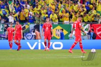 FUSSBALL WM 2022 Vorrunde: Brasilien - Schweiz